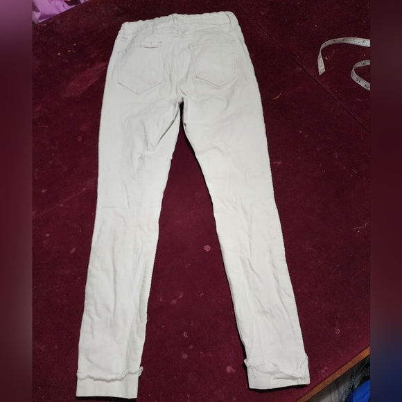 Cello White Distressed Jeans Pants - Picture 9 of 10